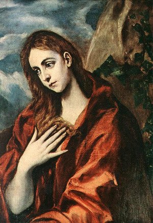El Greco - Penitent Magdalene