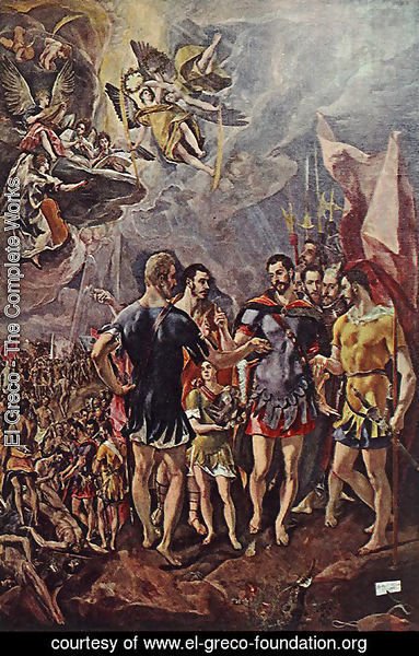El Greco - Martyrdom of St Maurice and his Legions