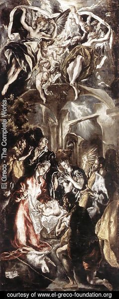 El Greco - Adoration of the Shepherds