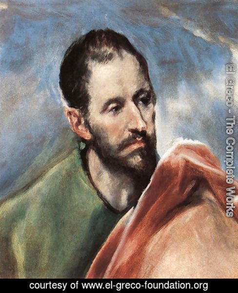 El Greco - Study of a Man