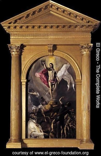 El Greco - The Resurrection 2