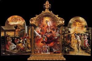 El Greco - The Modena Triptych (front panels) 2