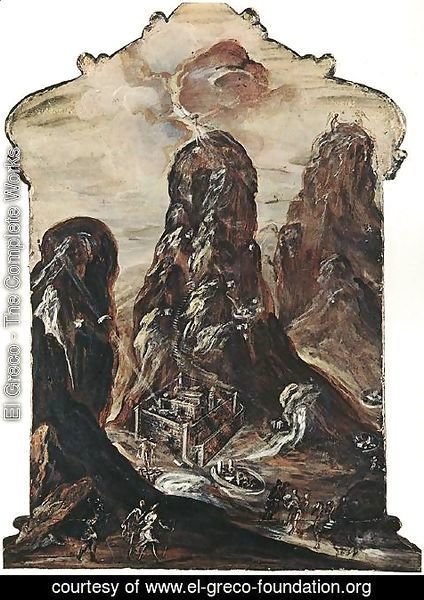 El Greco - Mount Sinai 2