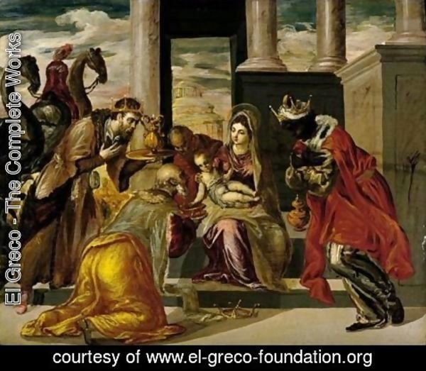 El Greco - The Adoration Of The Magi