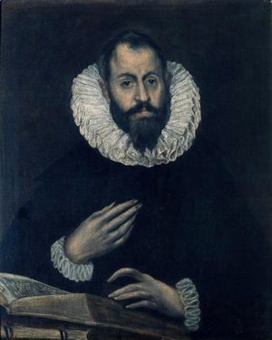 El Greco - Portrait of Alonso de Herrera
