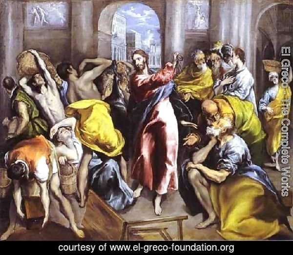 Christ Driving The Traders From The Temple Ii
