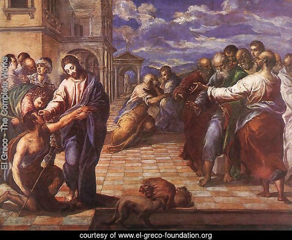 Christ Healing the Blind c. 1567