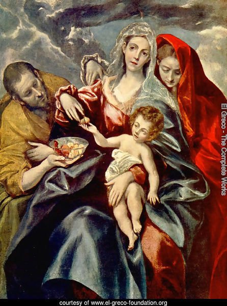 The Holy Family with St Mary Magdalen 1595-1600
