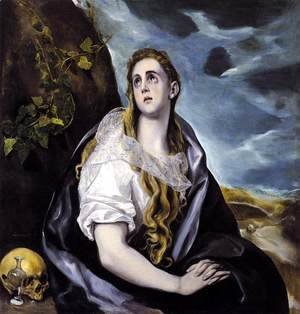 El Greco - Mary Magdalen in Penitence 1578-80