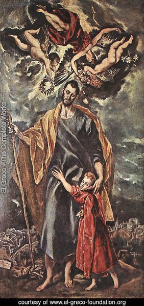 St Joseph and the Christ Child 1597-99