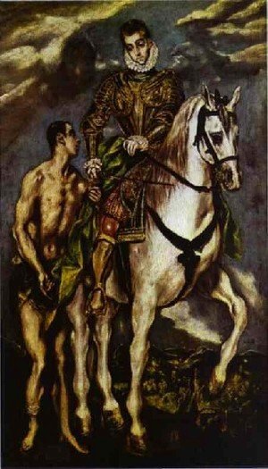 El Greco - St  Martin And The Beggar II