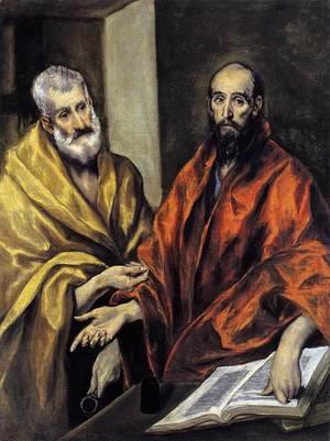 El Greco - Saints Peter and Paul 1605-08