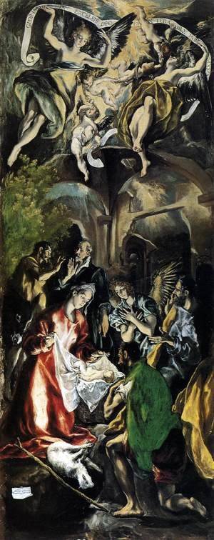 El Greco - Adoration of the Shepherds 1596-1600
