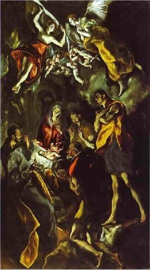 El Greco - The Adoration Of The Shepherds Iii