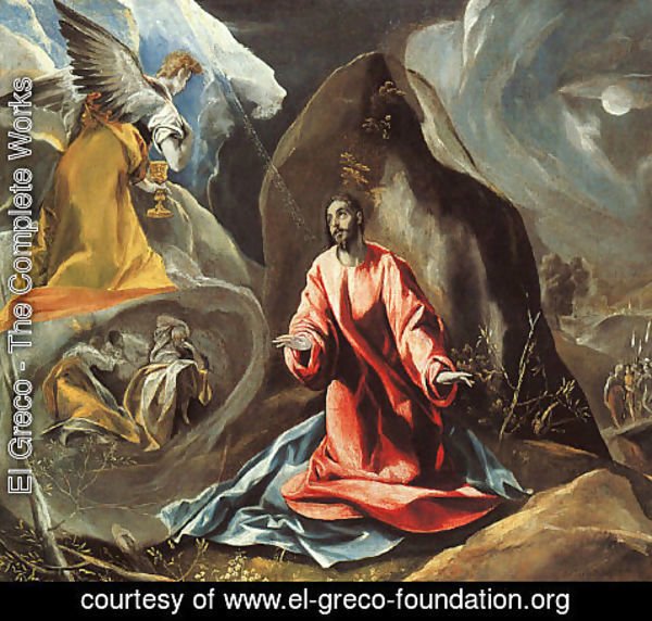 El Greco - The Agony in the Garden c. 1590