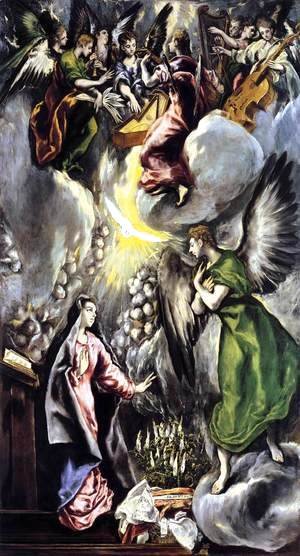 El Greco - The Annunciation 1596-1600