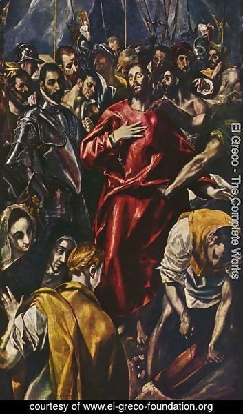 El Greco - The Disrobing of Christ, 1583-84