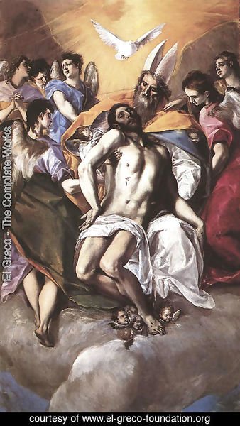 El Greco - The Holy Trinity 1577-79