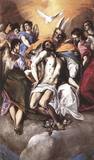 El Greco - The Holy Trinity 1577-79