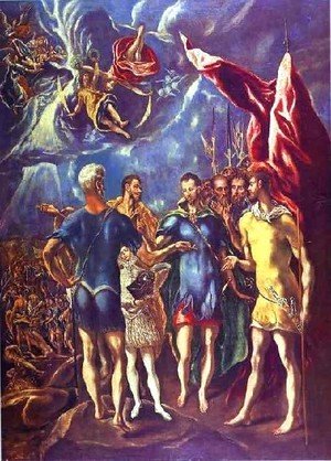 El Greco - The Martyrdom Of St  Maurice Ii