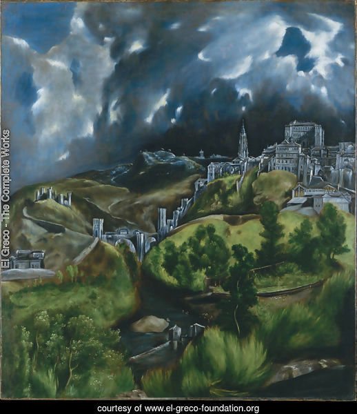 View of Toledo 1597-99