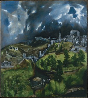 El Greco - View of Toledo 1597-99