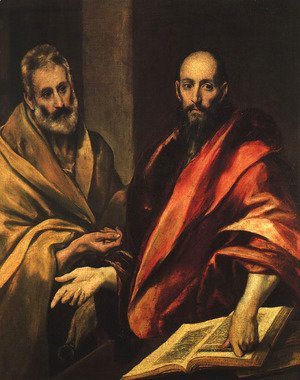 El Greco - Apostles Peter and Paul 1592