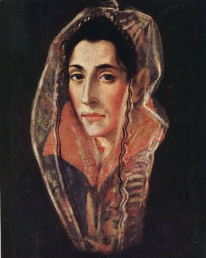 El Greco - Portrait of a Lady, 1594-1601