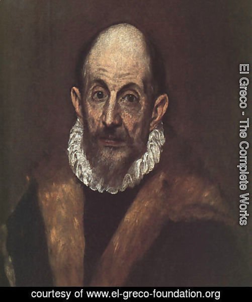 El Greco - Self-Portrait 1604