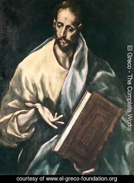El Greco - Apostle St James the Less 1610-14