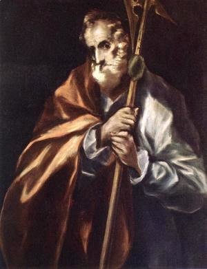 El Greco - Apostle St Thaddeus (Jude) 1610-14