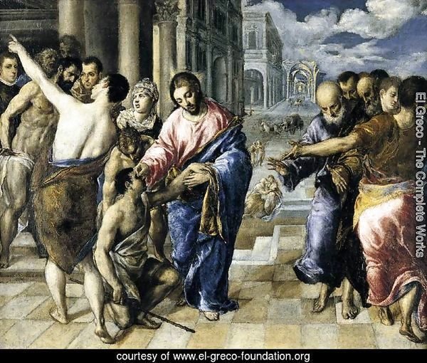 Christ Healing the Blind 1570-75