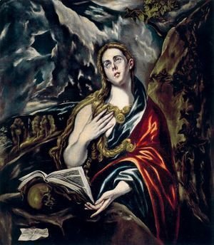 El Greco - Penitent Magdalen 1605-10