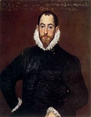 El Greco - Portrait of a Gentleman from the Casa de Leiva 1580