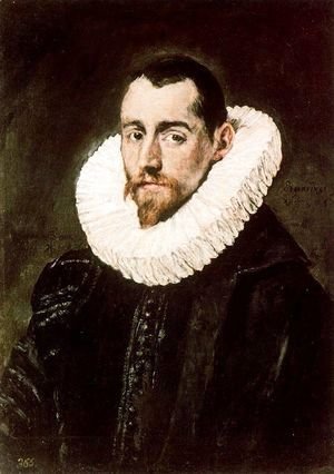 El Greco - Portrait of a Young Gentleman 1600s