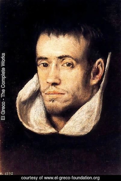 Portrait of Dominican (or Trinitarian) Friar 1600s
