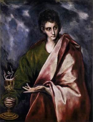 El Greco - St John the Evangelist 1595-1604