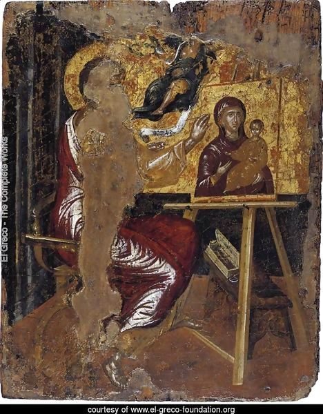 St Luke Painting the Virgin and Child 1567