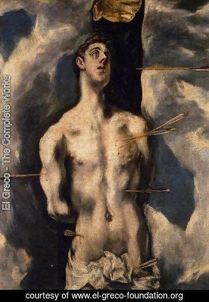 El Greco - St Sebastian 1610-14