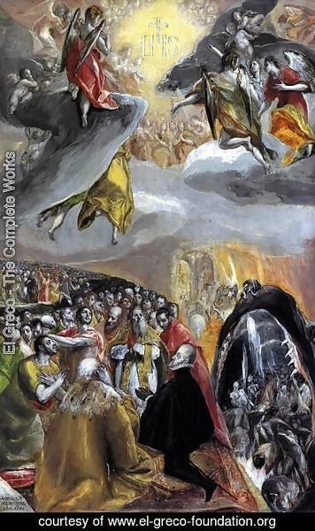 El Greco - The Adoration of the Name of Jesus 1578-80