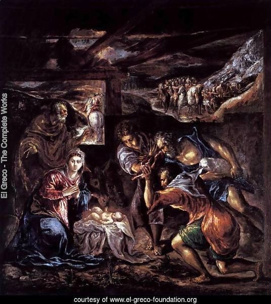 The Adoration of the Shepherds 1570-72