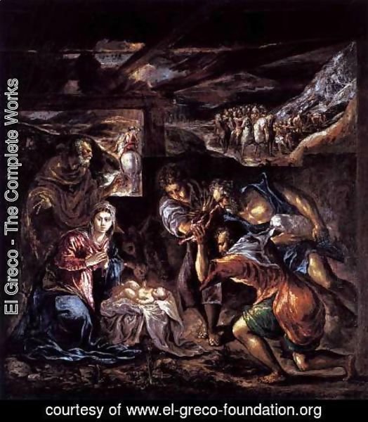 El Greco - The Adoration of the Shepherds 1570-72