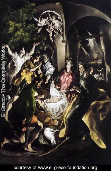 El Greco - The Adoration of the Shepherds c. 1610