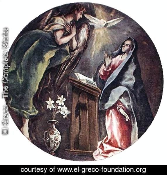 El Greco - The Annunciation 1603-05