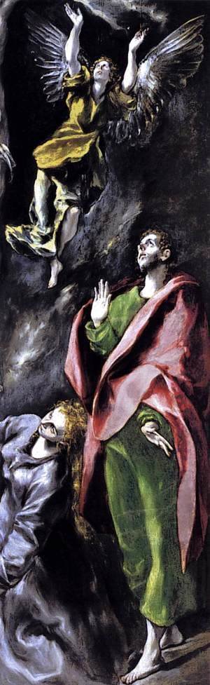 El Greco - The Crucifixion (detail) 1596-1600