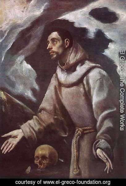 El Greco - The Ecstasy of St Francis c. 1580