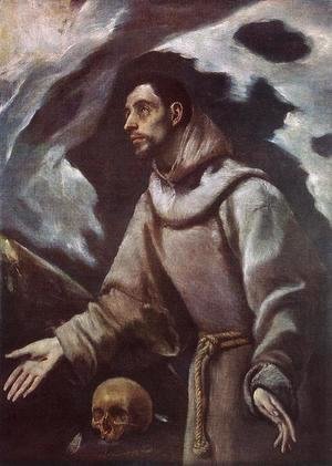 El Greco - The Ecstasy of St Francis c. 1580