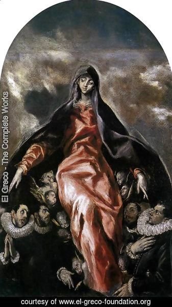 El Greco - The Madonna of Charity 1603-05