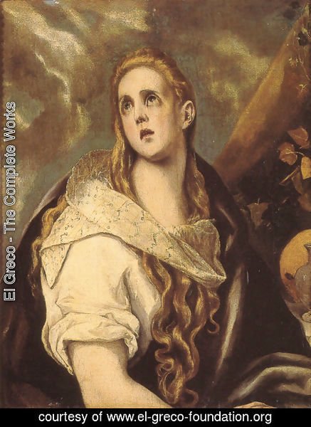 El Greco - The Penitent Magdalene