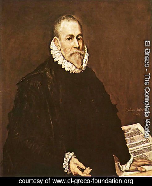El Greco - Portrait of a Doctor